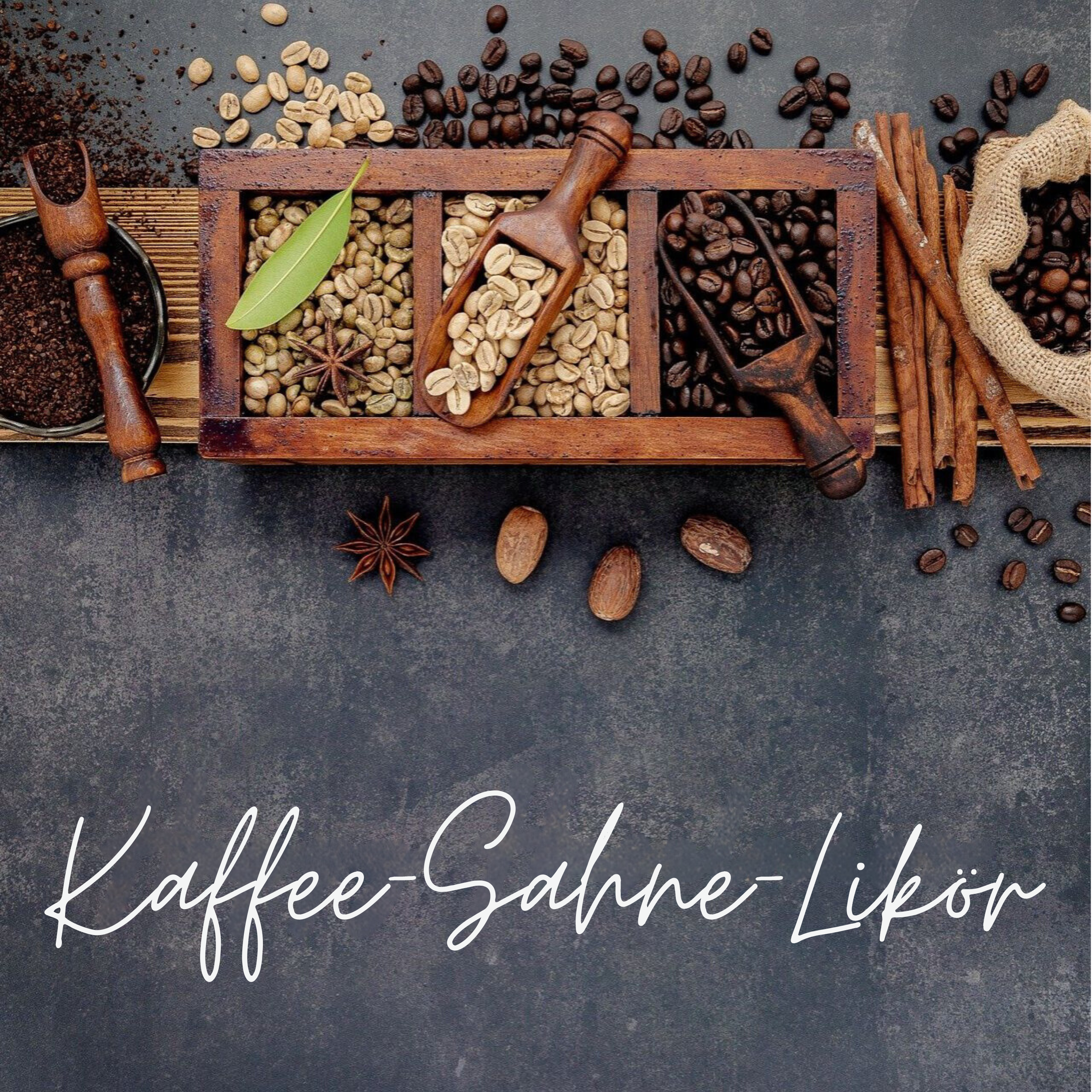 Kaffee aromatisiert Kaffee-Sahne-Likör