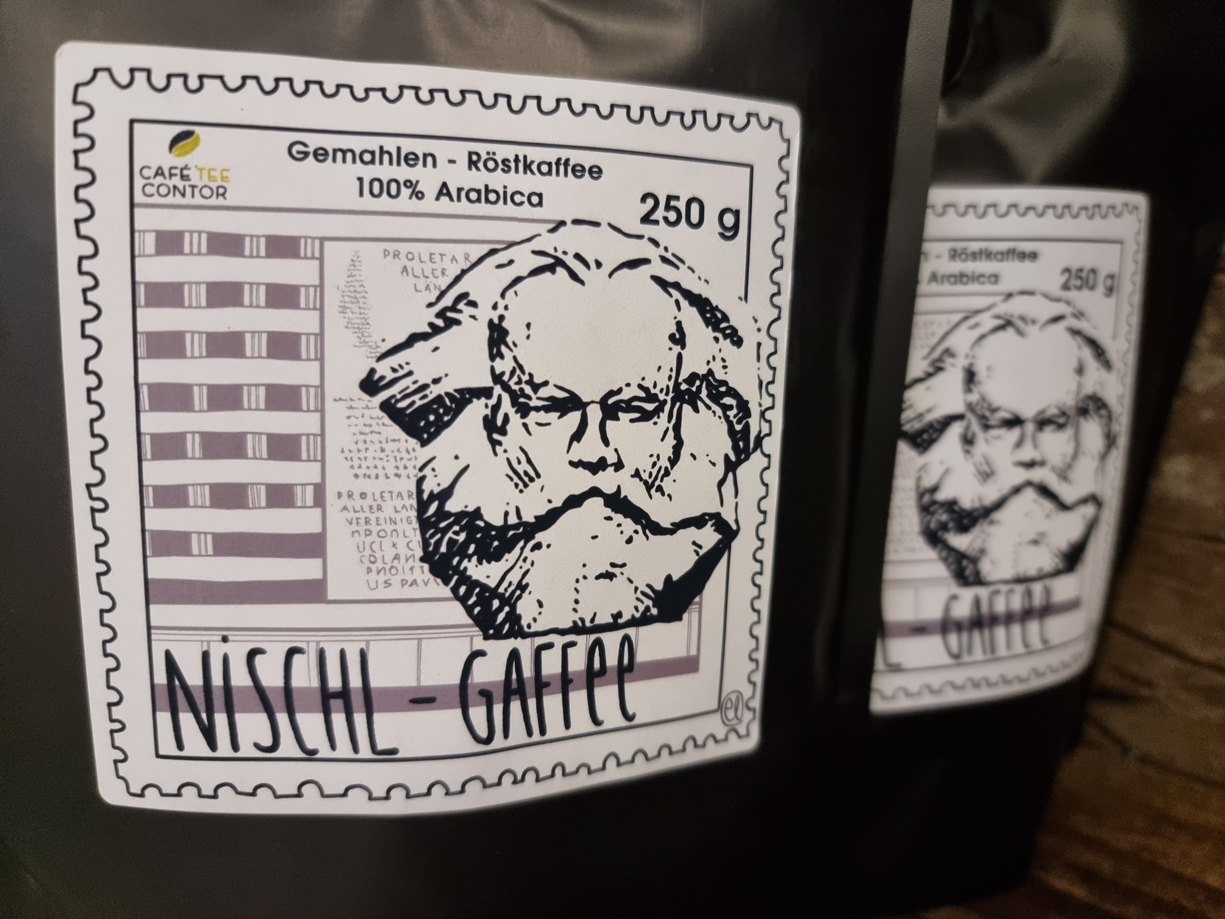 Kaffee Gourmet-Mischung "Nischl Gaffee" Chemnitz Edition