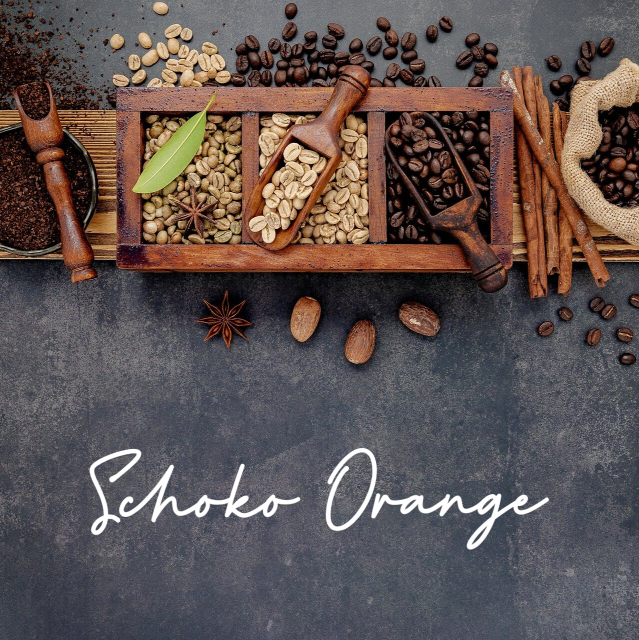 Kaffee Schoko-Orange
